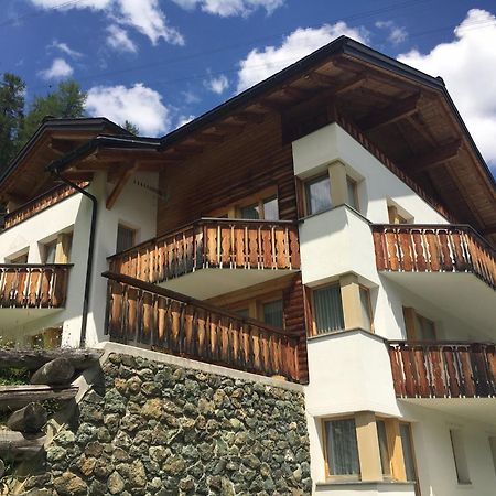 Haus Sprecher Samnaun Buitenkant foto